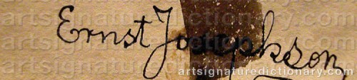 Signature by: JOSEPHSON, Ernst