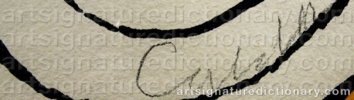 Signature by: CALDER, Alexander