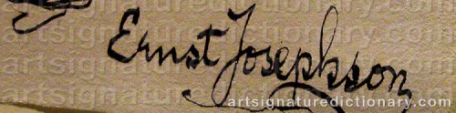 Signature by: JOSEPHSON, Ernst
