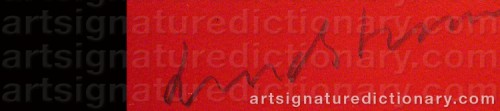 Signature by: LINDSTR�M, Bengt
