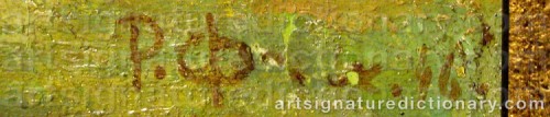 Signature by: FALK, Robert Rafaelovich