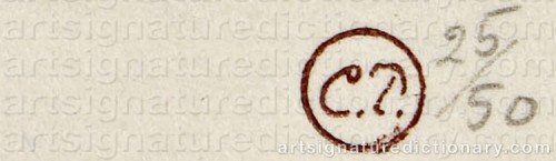 Signature by: PISSARRO, Camille