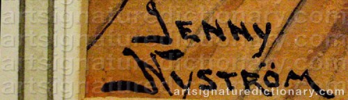 Signature by: NYSTRÖM, Jenny