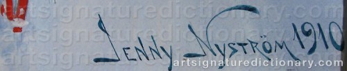Signature by: NYSTRÖM, Jenny