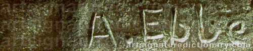 Signature by: EBBE, Axel