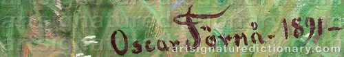 Signature by: T�RN�, Oscar