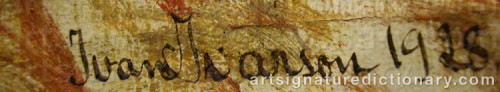 Signature by: IVARSON, Ivan
