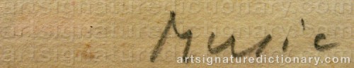 Signature by: MUSIC, Zoran Antonio