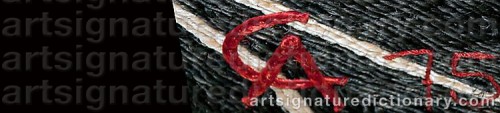 Signature by: CALDER, Alexander