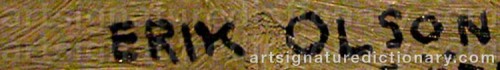 Signature by: OLSON, Erik