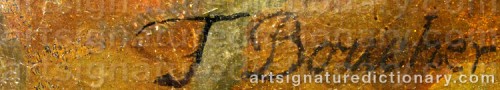 Signature by: BOUCHER, Fran�ois
