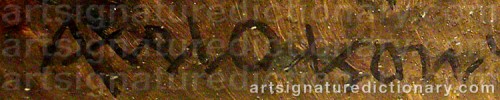 Signature by: OLSON, Axel