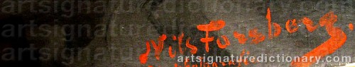 Signature by: FORSBERG, Nils The Elder