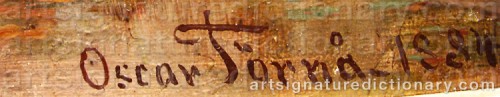 Signature by: T�RN�, Oscar