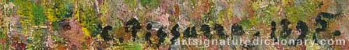 Signature by: PISSARRO, Camille