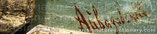 Signature by: AIVAZOVSKY, Ivan Konstantinovich