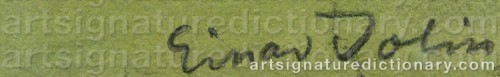 Signature by: JOLIN, Einar