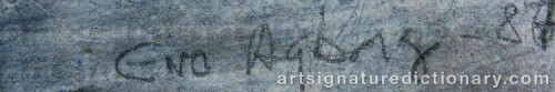 Signature by: AGBORG, Ewa