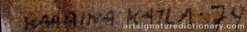 Signature by: KAILA, Kaarina