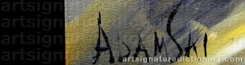 Signature by: ADAMSKI, Antoni