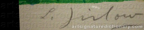 Signature by: JIRLOW, Lennart