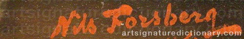 Signature by: FORSBERG, Nils The Elder