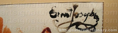 Signature by: JOSEPHSON, Ernst