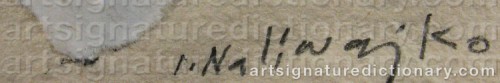 Signature by: NALIWAJKO, Jan