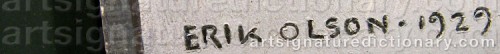 Signature by: OLSON, Erik