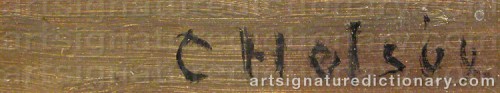 Signature by: HOLS�E, Carl