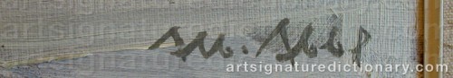 Signature by: ABBE, Albert