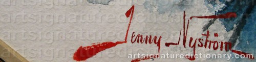 Signature by: NYSTRÖM, Jenny