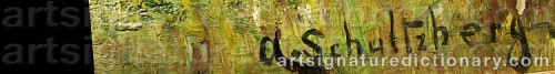 Signature by: SCHULTZBERG, Anshelm