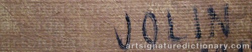 Signature by: JOLIN, Einar