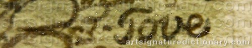 Signature by: JANSSON, Tove