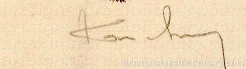 Signature by: KANDINSKY, Wassily
