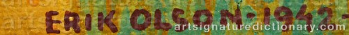 Signature by: OLSON, Erik