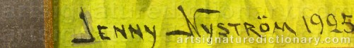 Signature by: NYSTRÖM, Jenny