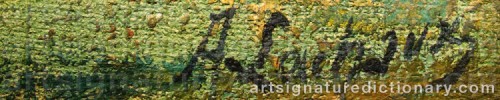 Signature by: LACHAUX, Albert