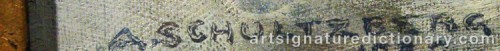 Signature by: SCHULTZBERG, Anshelm