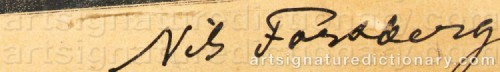 Signature by: FORSBERG, Nils The Elder