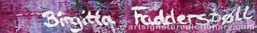 Signature by: FADDERSB�LL, Birgitta