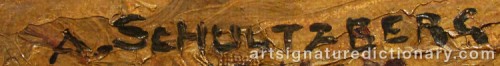 Signature by: SCHULTZBERG, Anshelm