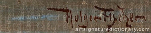 Signature by: FISCHER, Carl Holger