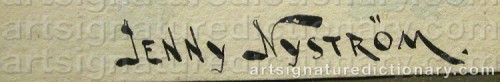 Signature by: NYSTRÖM, Jenny