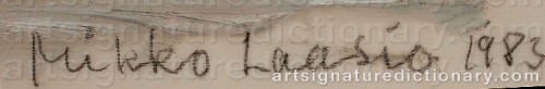 Signature by: LAASIO, Mikko