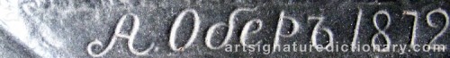 Signature by: OBER, Artemi