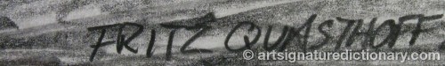 Signature by: QUASTHOFF, Fritz