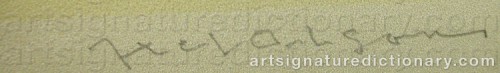 Signature by: OLSON, Axel