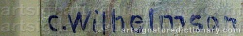 Signature by: WILHELMSON, Carl